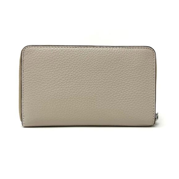 Coach Medium Id Zip Wallet in Steam Gray Leather C4124 - Picture 3 of 9
